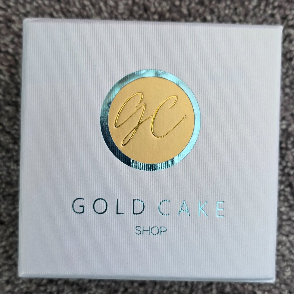 GOLD CAKE BrassMini Stud Earrings- 10 Pairs - Picture 4 of 4